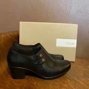 Clarks Collection Leather Shooties-Emslie Warren